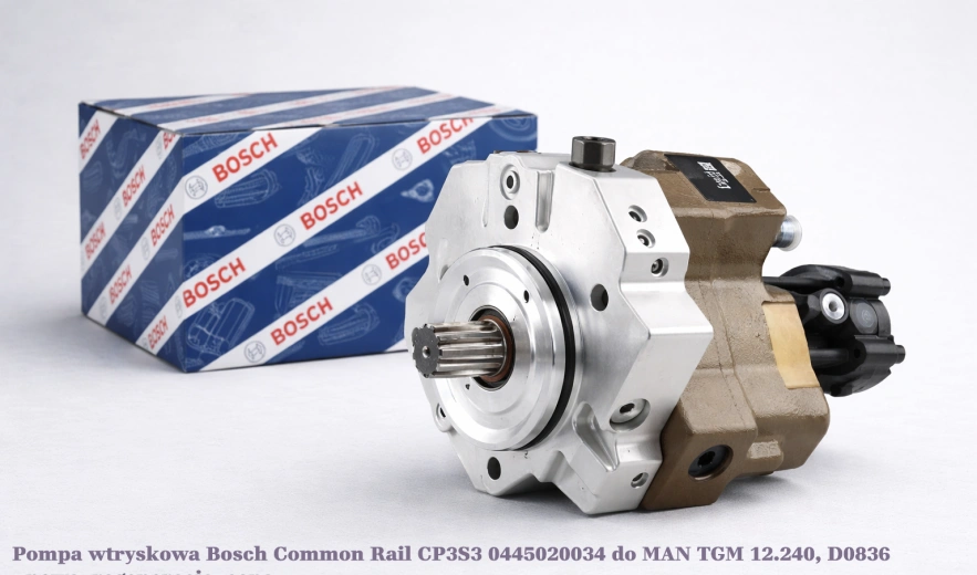 Pompa wtryskowa Bosch Common Rail CP3S3 0445020034 do MAN TGM 12.240, D0836 - nowa, regeneracja, cena