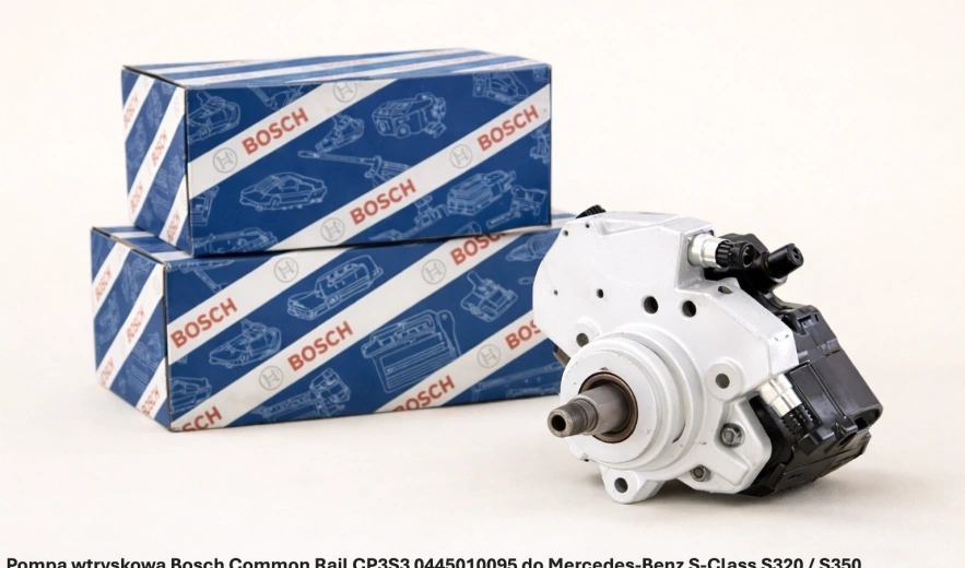 Pompa wtryskowa Bosch Common Rail CP3S3 0445010095 do Mercedes-Benz S-Class S320 / S350, 3.0 CDI - nowa, regeneracja, cena