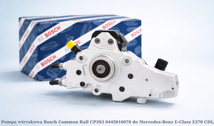 Pompa wtryskowa Bosch Common Rail CP3S3 0445010078 do Mercedes-Benz E-Class E270 CDI, 2.7 CDI - nowa, regeneracja, cena