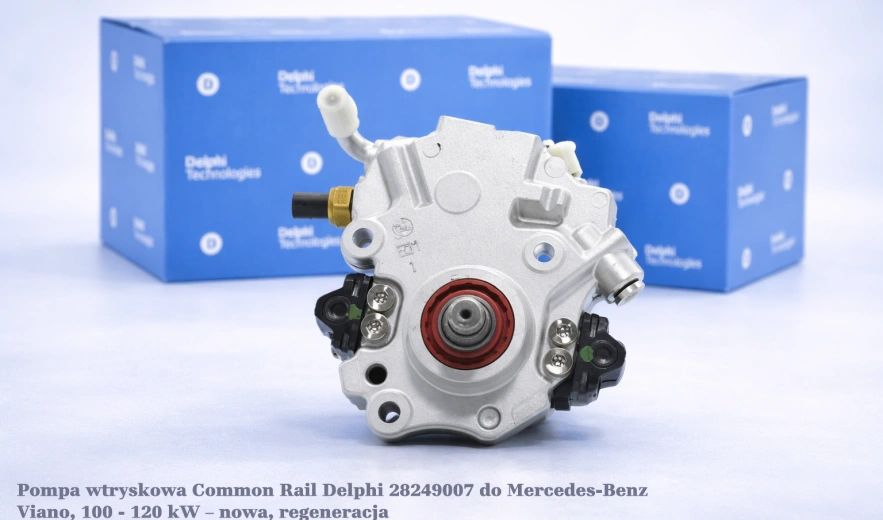 Pompa wtryskowa Common Rail Delphi 28249007 do Mercedes-Benz Viano, 100 - 120 kW – nowa, regeneracja
