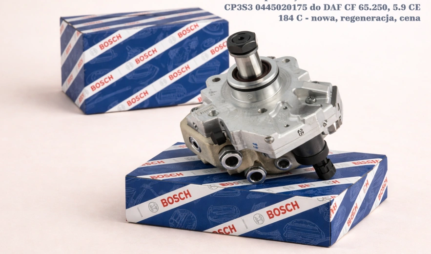 Pompa wtryskowa Bosch Common Rail CP3S3 0445020175 do DAF CF 65.250, 5.9 CE 184 C - nowa, regeneracja, cena