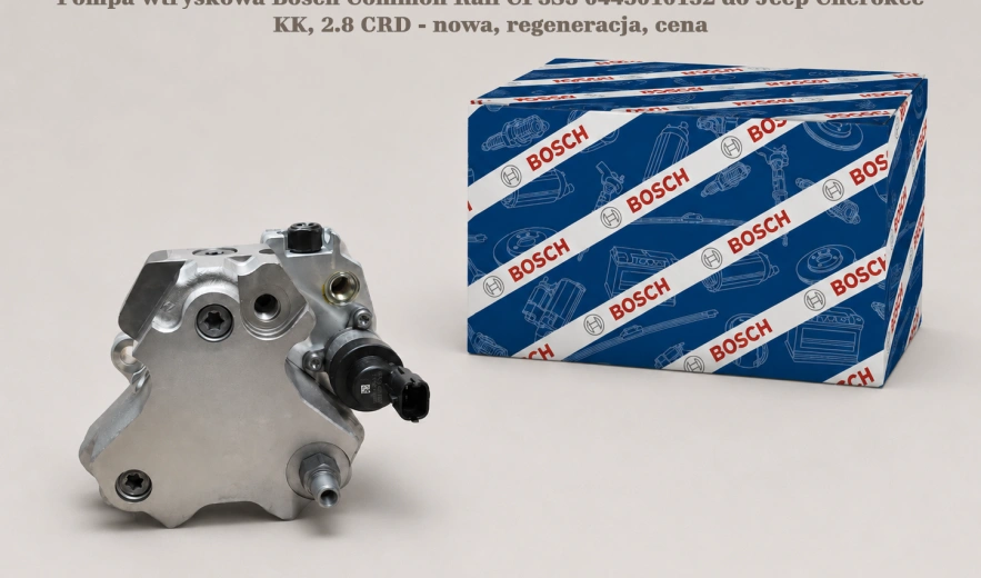 Pompa wtryskowa Bosch Common Rail CP3S3 0445010152 do Jeep Cherokee KK, 2.8 CRD - nowa, regeneracja, cena