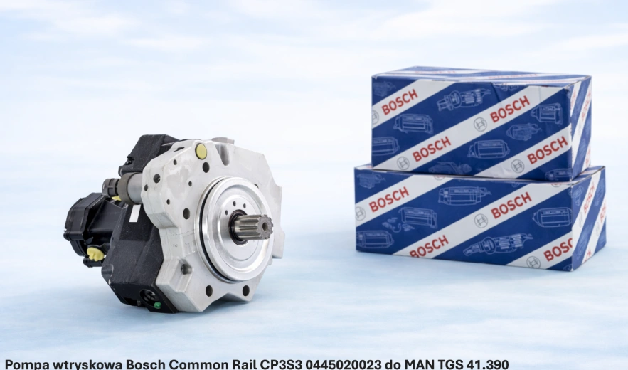 Pompa wtryskowa Bosch Common Rail CP3S3 0445020023 do MAN TGS 41.390 – D2066 – LF02 - nowa, regeneracja, cena