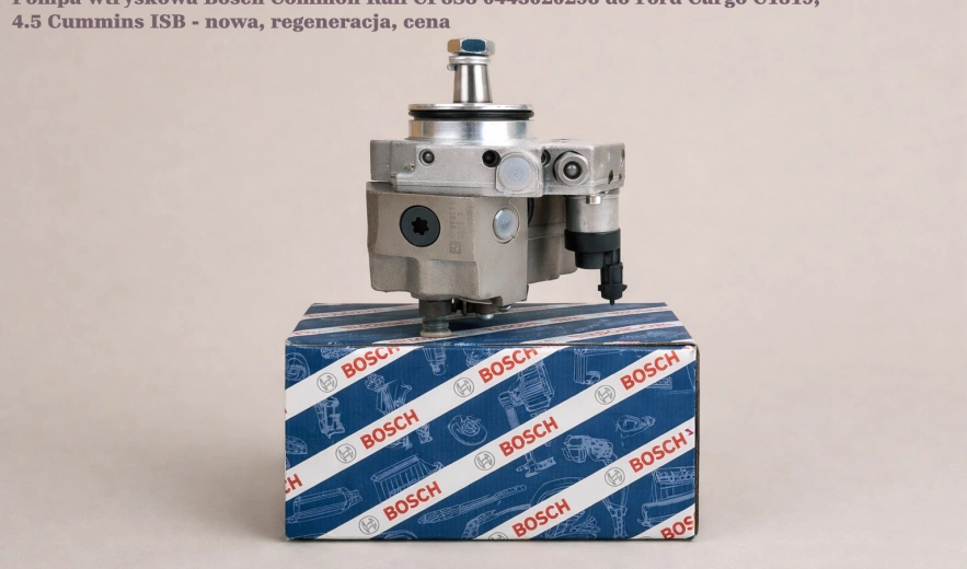 Pompa wtryskowa Bosch Common Rail CP3S3 0445020298 do Ford Cargo C1319, 4.5 Cummins ISB - nowa, regeneracja, cena