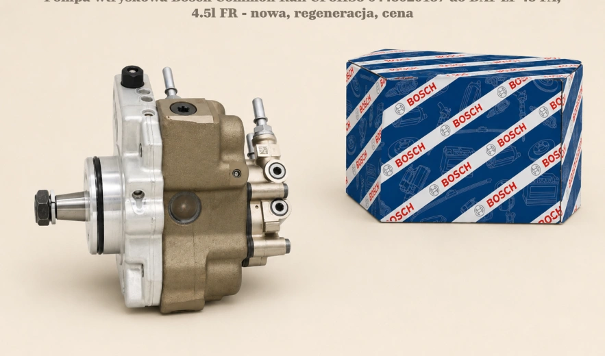 Pompa wtryskowa Bosch Common Rail CP3HS3 0445020137 do DAF LF 45 FA, 4.5l FR - nowa, regeneracja, cena