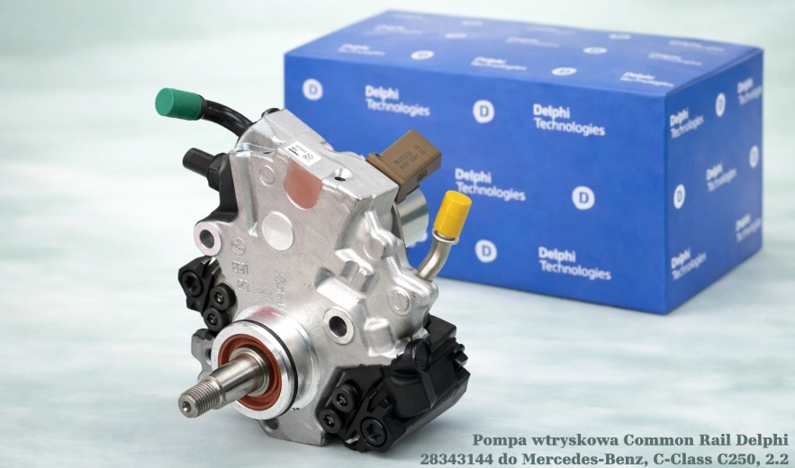 Pompa wtryskowa Common Rail Delphi 28343144 do Mercedes-Benz, C-Class C250, 2.2 CDI, 150 kW – nowa, regeneracja