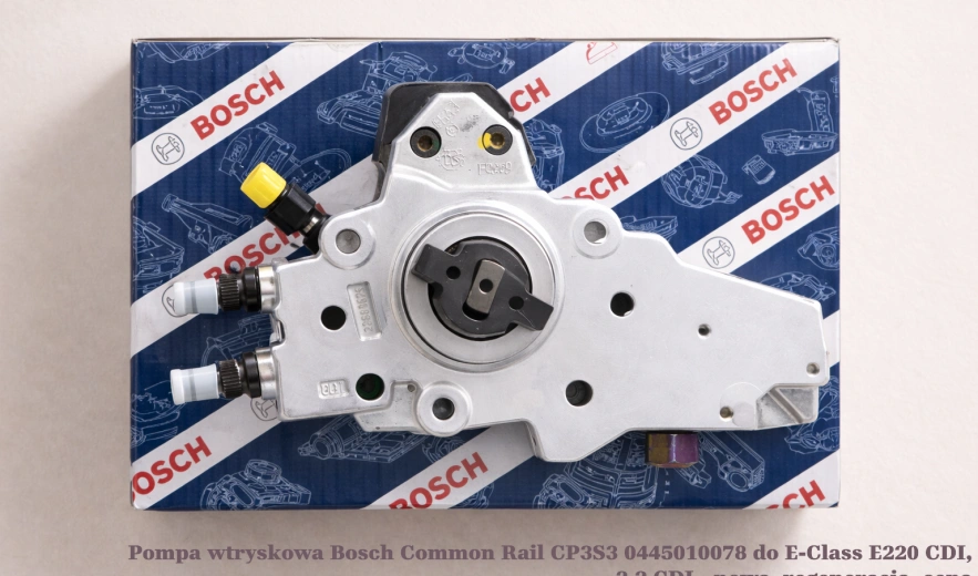 Pompa wtryskowa Bosch Common Rail CP3S3 0445010078 do E-Class E220 CDI, 2.2 CDI - nowa, regeneracja, cena