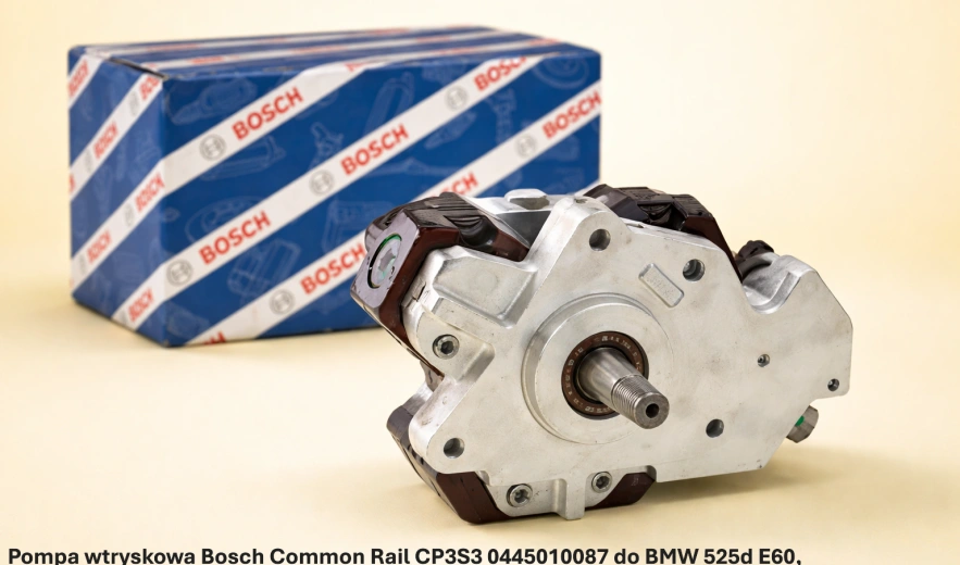 Pompa wtryskowa Bosch Common Rail CP3S3 0445010087 do BMW 525d E60, 2.5d - nowa, regeneracja, cena