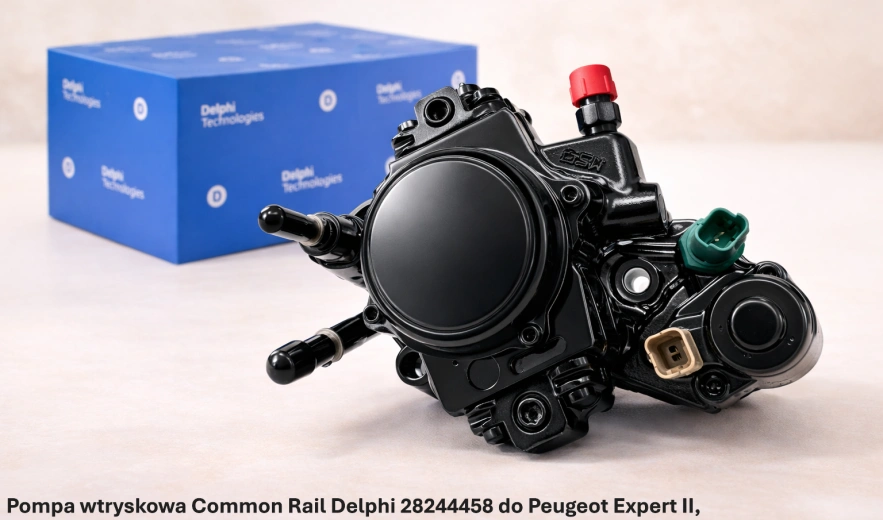Pompa wtryskowa Common Rail Delphi 28244458 do Peugeot Expert II, 100-120kW– nowa, regeneracja