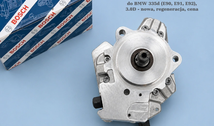 Pompa wtryskowa Bosch Common Rail CP3S3 0445010126 do BMW 335d (E90, E91, E92), 3.0D - nowa, regeneracja, cena