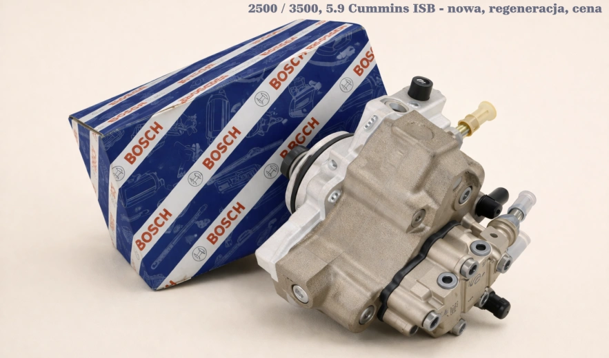 Pompa wtryskowa Bosch Common Rail CP3HS3 0445020263 do Dodge Ram 2500 / 3500, 5.9 Cummins ISB - nowa, regeneracja, cena
