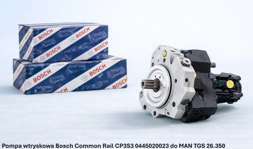 Pompa wtryskowa Bosch Common Rail CP3S3 0445020023 do MAN TGS 26.350 – D2066 – LF03 - nowa, regeneracja, cena
