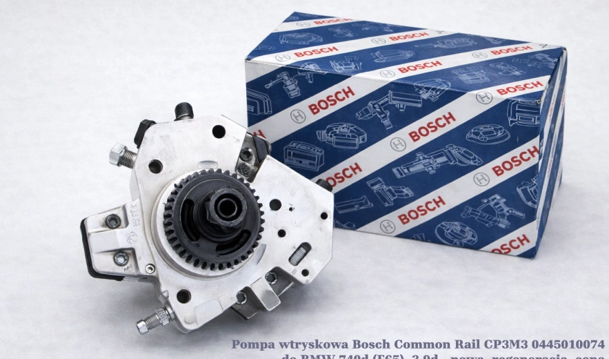 Pompa wtryskowa Bosch Common Rail CP3M3 0445010074 do BMW 740d (E65), 3.9d - nowa, regeneracja, cena