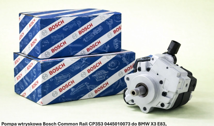 Pompa wtryskowa Bosch Common Rail CP3S3 0445010073 do BMW X3 E83, 3.0d - nowa, regeneracja, cena