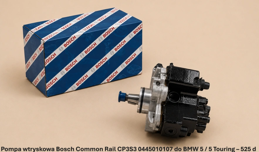 Pompa wtryskowa Bosch Common Rail CP3S3 0445010107 do BMW 5 / 5 Touring – 525 d - nowa, regeneracja, cena