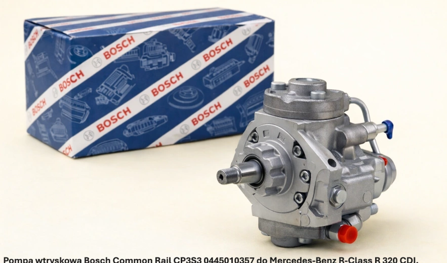 Pompa wtryskowa Bosch Common Rail CP3S3 0445010357 do Mercedes-Benz R-Class R 320 CDI, 3.0 V6 - nowa, regeneracja, cena