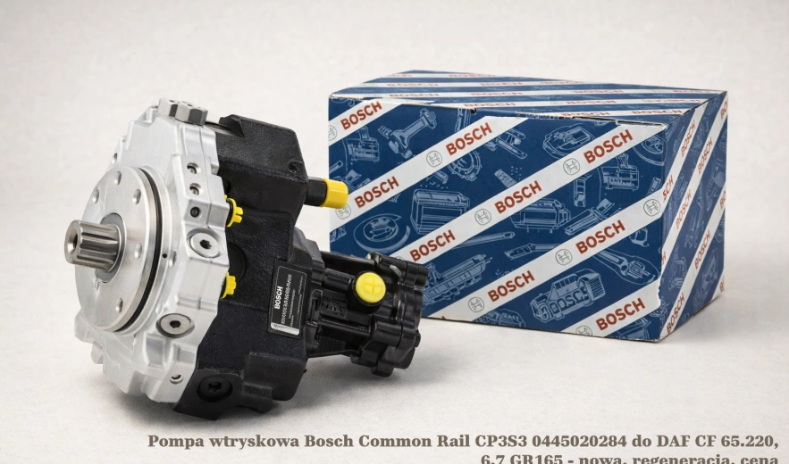 Pompa wtryskowa Bosch Common Rail CP3S3 0445020284 do DAF CF 65.220, 6.7 GR165 - nowa, regeneracja, cena