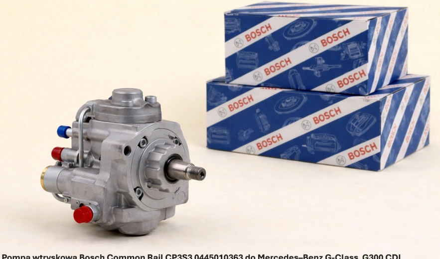 Pompa wtryskowa Bosch Common Rail CP3S3 0445010363 do Mercedes–Benz G-Class G300 CDI – 3.0 V6 - nowa, regeneracja, cena