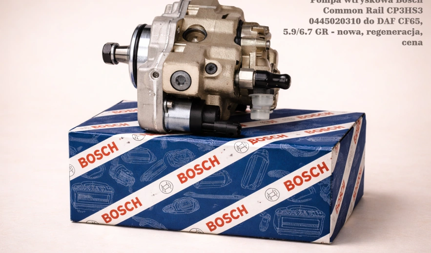 Pompa wtryskowa Bosch Common Rail CP3HS3 0445020310 do DAF CF65, 5.9/6.7 GR - nowa, regeneracja, cena