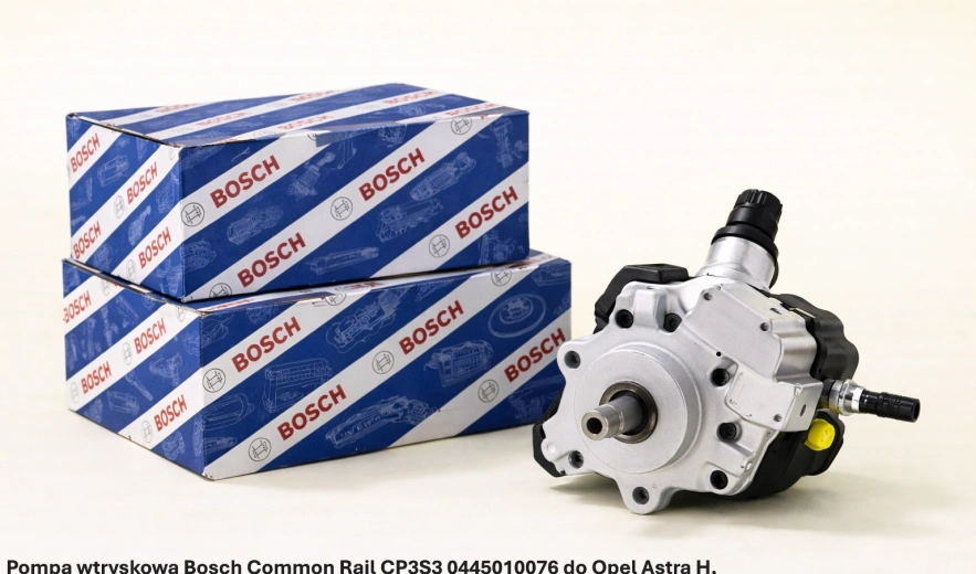 Pompa wtryskowa Bosch Common Rail CP3S3 0445010076 do Opel Astra H, 1.7 CDTI - nowa, regeneracja, cena