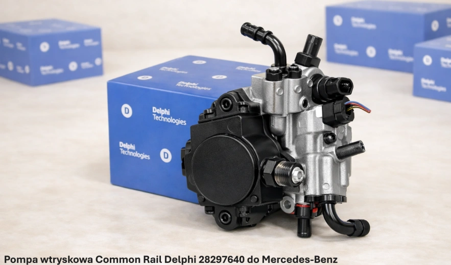 Pompa wtryskowa Common Rail Delphi 28297640 do Mercedes-Benz V200/V220/V250, 2.1 CDI / d, 100-140kW– nowa, regeneracja