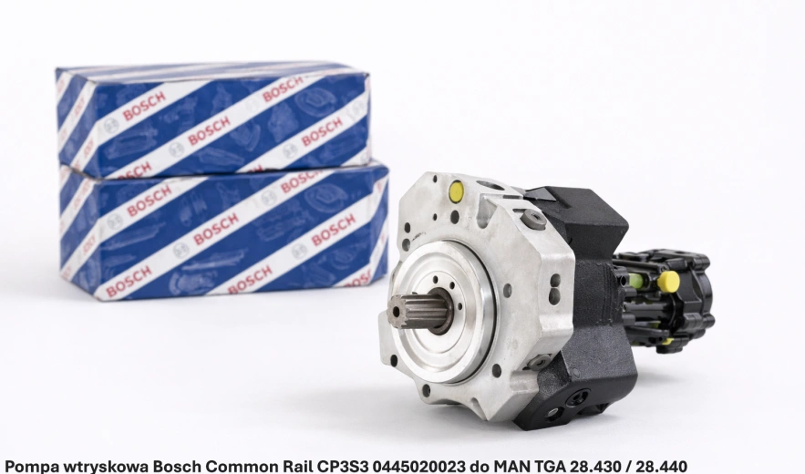 Pompa wtryskowa Bosch Common Rail CP3S3 0445020023 do MAN TGA 28.430 / 28.440 – D2066 LF01/LF11 - nowa, regeneracja, cena