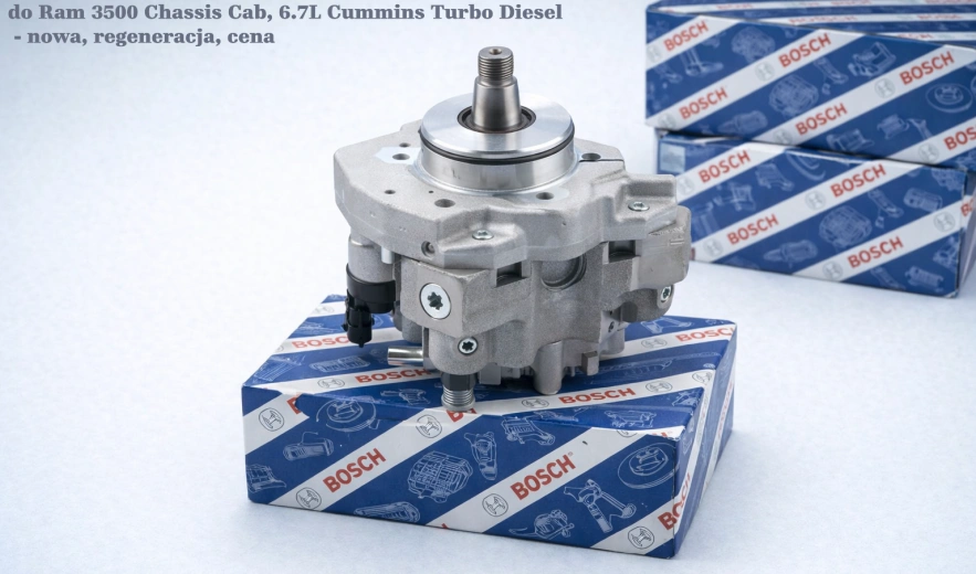 Pompa wtryskowa Bosch Common Rail CP3HS3 0445020300 do Ram 3500 Chassis Cab, 6.7L Cummins Turbo Diesel - nowa, regeneracja, cena