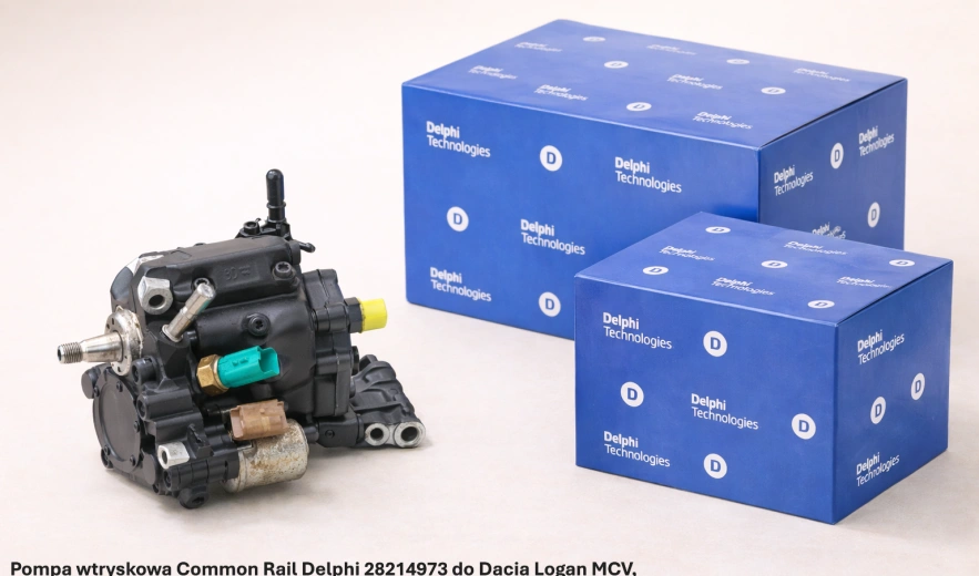 Pompa wtryskowa Common Rail Delphi 28214973 do Dacia Logan MCV, 55-65kW– nowa, regeneracja