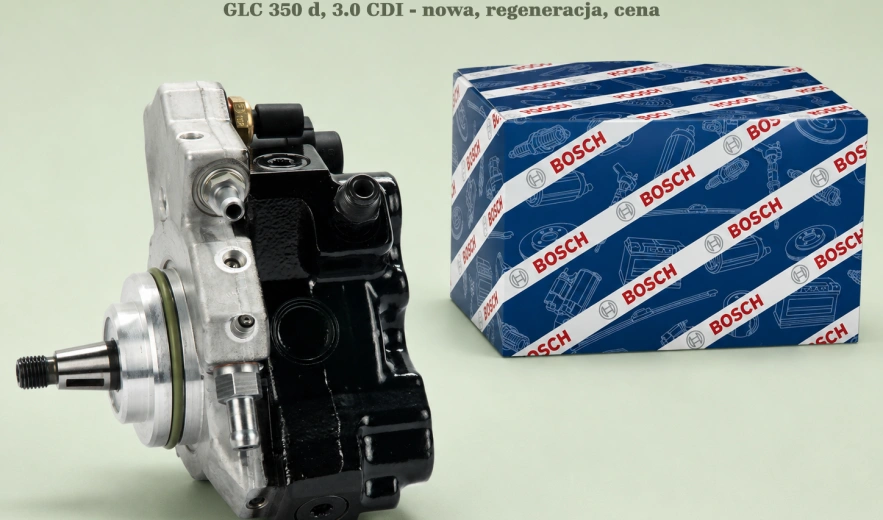 Pompa wtryskowa Bosch Common Rail CP3HS3 0445010322 do Mercedes-Benz GLC 350 d, 3.0 CDI - nowa, regeneracja, cena