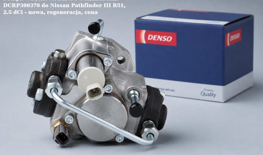 Pompa wtryskowa DENSO Common Rail DCRP300370 do Nissan Pathfinder III R51, 2.5 dCi - nowa, regeneracja, cena