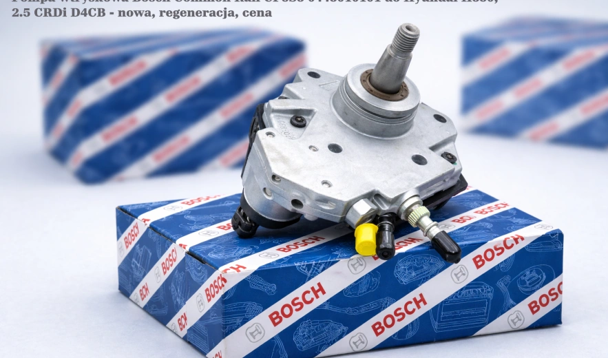 Pompa wtryskowa Bosch Common Rail CP3S3 0445010101 do Hyundai H350, 2.5 CRDi D4CB - nowa, regeneracja, cena