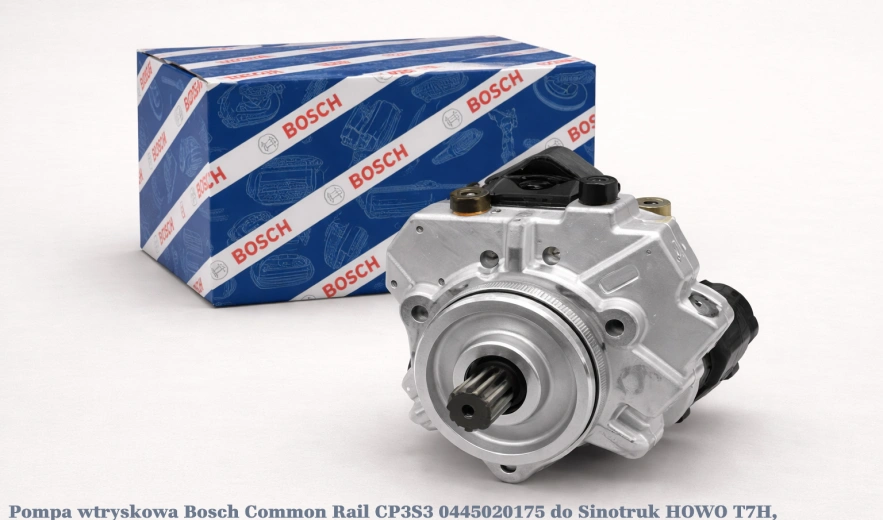 Pompa wtryskowa Bosch Common Rail CP3S3 0445020201 do Sinotruk HOWO T7H, 10.5 MC11 - nowa, regeneracja, cena