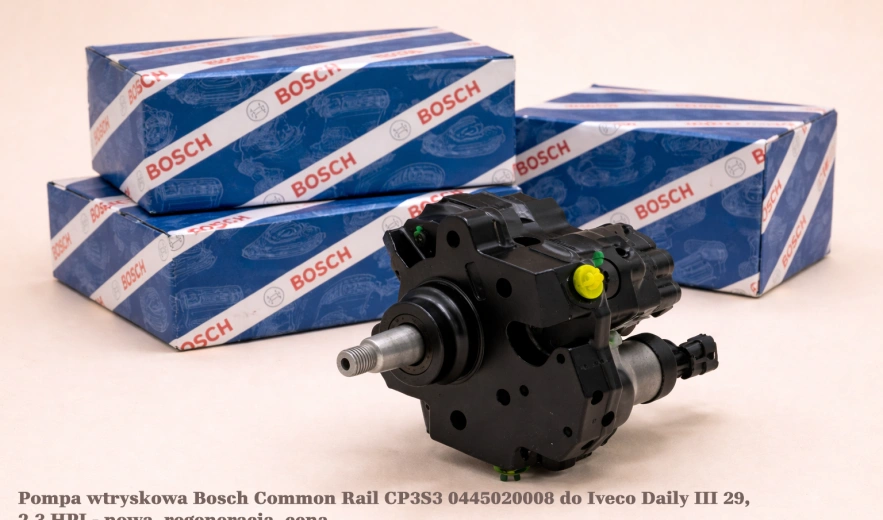 Pompa wtryskowa Bosch Common Rail CP3S3 0445020008 do Iveco Daily III 29, 2.3 HPI - nowa, regeneracja, cena