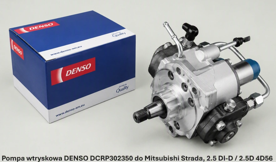 Pompa wtryskowa DENSO DCRP302350 do Mitsubishi Strada, 2.5 DI-D / 2.5D 4D56 - nowa, regeneracja, cena