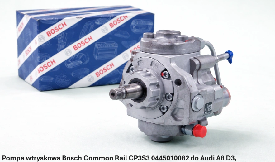 Pompa wtryskowa Bosch Common Rail CP3S3 0445010082 do Audi A8 D3, 4.0 TDI - nowa, regeneracja, cena