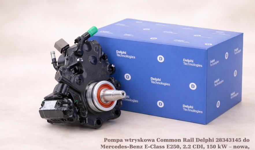 Pompa wtryskowa Common Rail Delphi 28343145 do Mercedes-Benz E-Class E250, 2.2 CDI, 150 kW – nowa, regeneracja