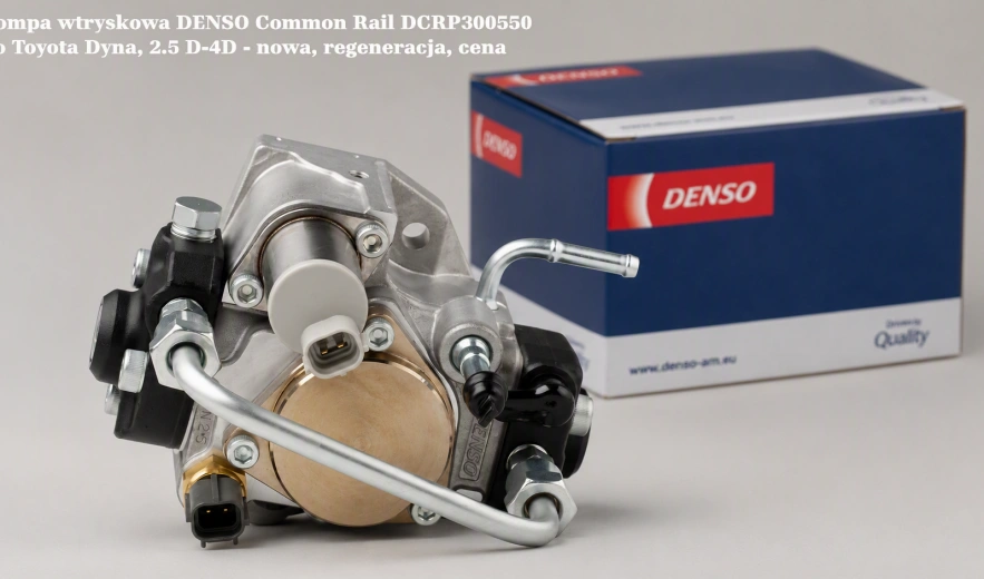 Pompa wtryskowa DENSO Common Rail DCRP300550 do Toyota Dyna, 2.5 D-4D - nowa, regeneracja, cena