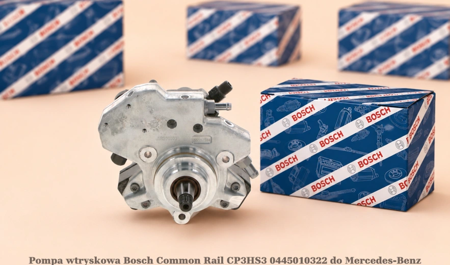 Pompa wtryskowa Bosch Common Rail CP3HS3 0445010322 do Mercedes-Benz CLS 350 CDI, 3.0 CDI - nowa, regeneracja, cena
