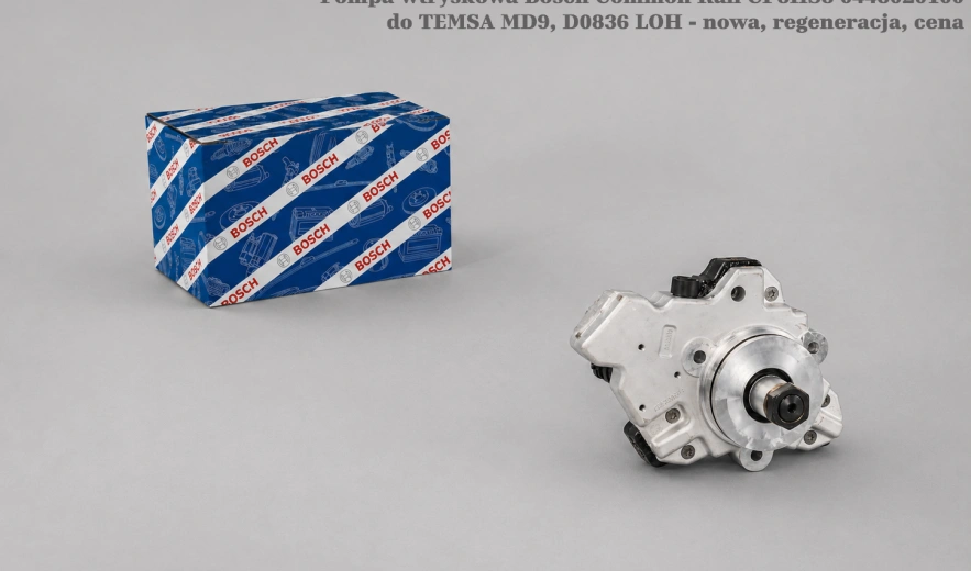 Pompa wtryskowa Bosch Common Rail CP3HS3 0445020100 do TEMSA MD9, D0836 LOH - nowa, regeneracja, cena
