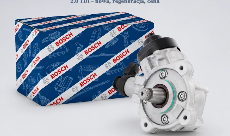 Pompa Bosch Exchange BX CP4 0986437409 do Audi / VW / Seat / Skoda, 2.0 TDI – nowa, regeneracja, cena