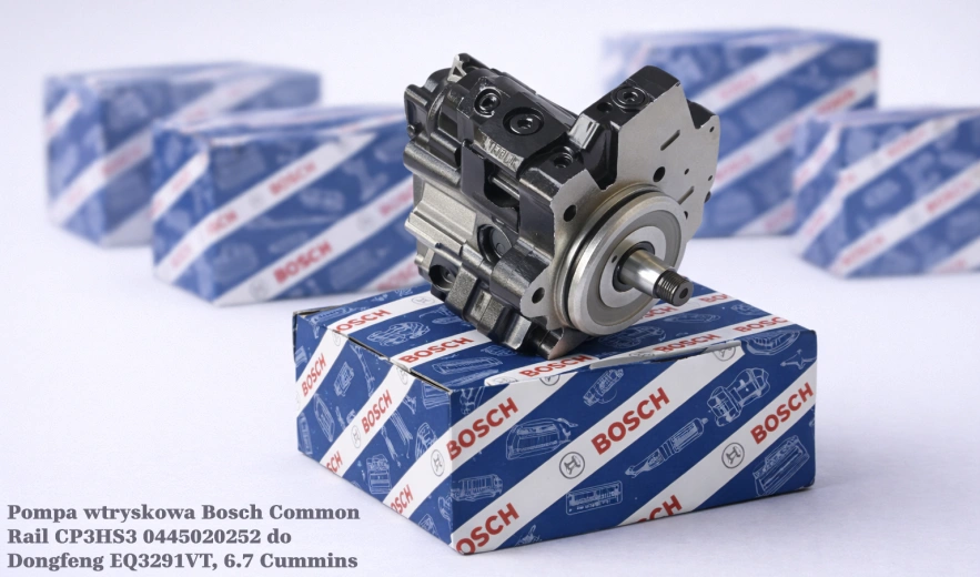 Pompa wtryskowa Bosch Common Rail CP3HS3 0445020252 do Dongfeng EQ3291VT, 6.7 Cummins ISDe270-30 - nowa, regeneracja, cena