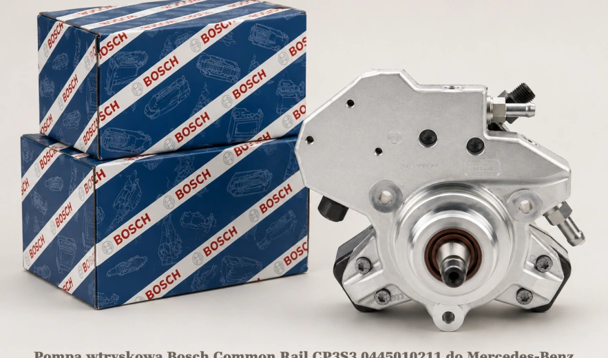 Pompa wtryskowa Bosch Common Rail CP3S3 0445010211 do Mercedes-Benz GLK 350, 3.0 CDI - nowa, regeneracja, cena