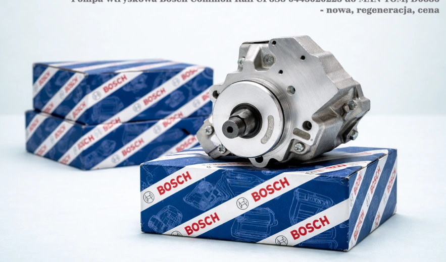 Pompa wtryskowa Bosch Common Rail CP3S3 0445020225 do MAN TGM, D0836 - nowa, regeneracja, cena