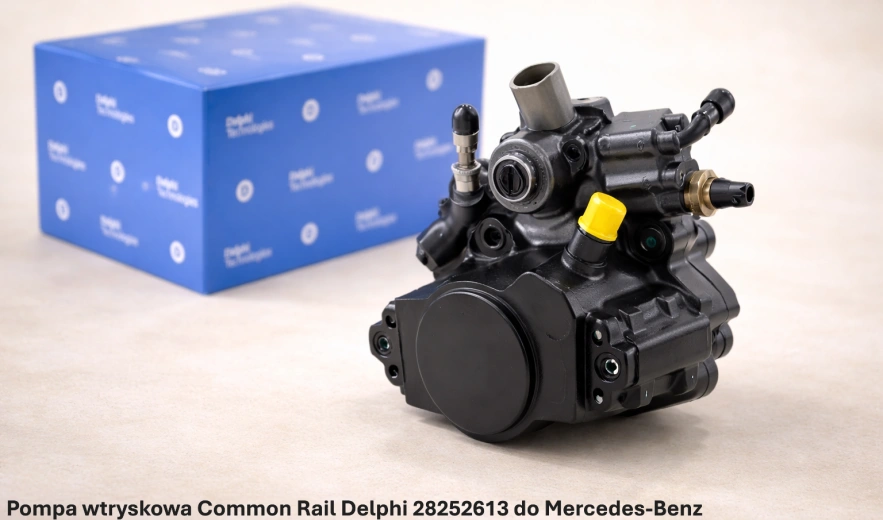 Pompa wtryskowa Common Rail Delphi 28252613 do Mercedes-Benz B-Class B 180 / B 200 / B 220, 80-125 kW– nowa, regeneracja