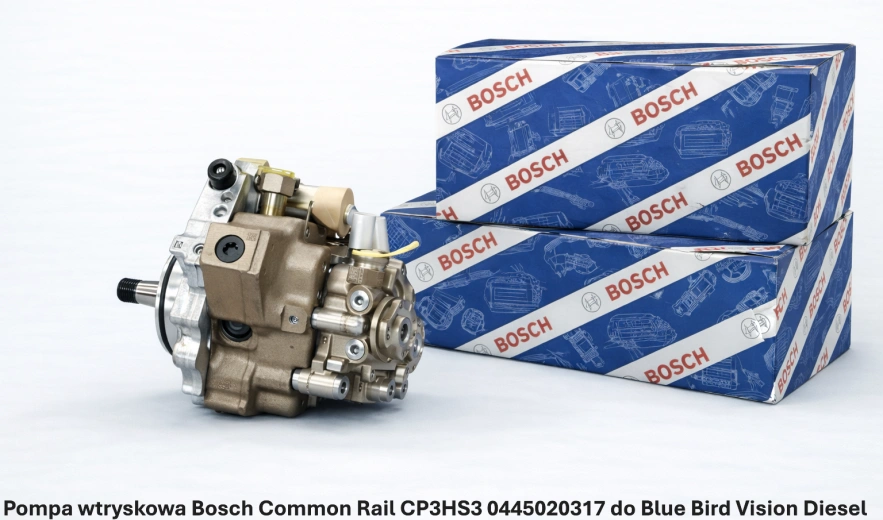 Pompa wtryskowa Bosch Common Rail CP3HS3 0445020317 do Blue Bird Vision Diesel - Cummins B6.7 – nowa, regeneracja, cena