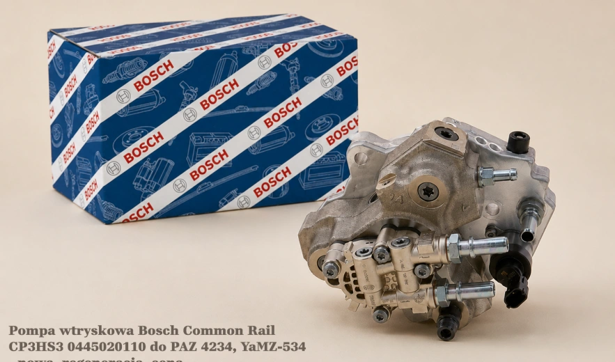 Pompa wtryskowa Bosch Common Rail CP3HS3 0445020110 do PAZ 4234, YaMZ-534 - nowa, regeneracja, cena
