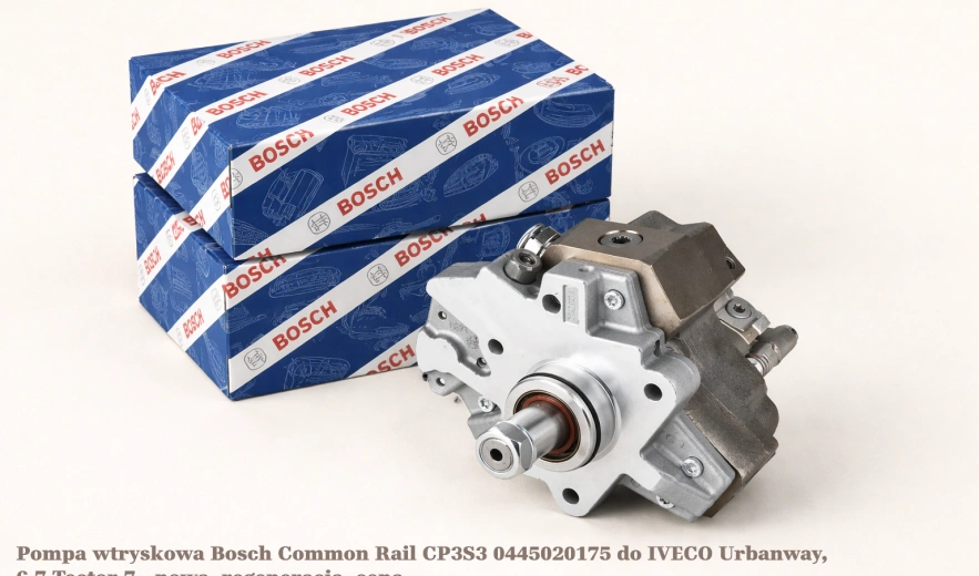Pompa wtryskowa Bosch Common Rail CP3S3 0445020175 do IVECO Urbanway, 6.7 Tector 7 - nowa, regeneracja, cena
