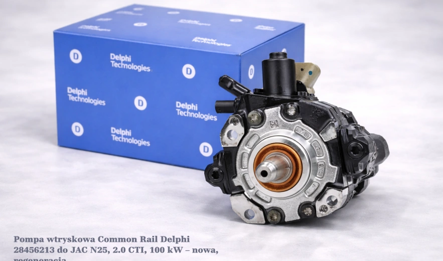 Pompa wtryskowa Common Rail Delphi 28456213 do JAC N25, 2.0 CTI, 100 kW – nowa, regeneracja