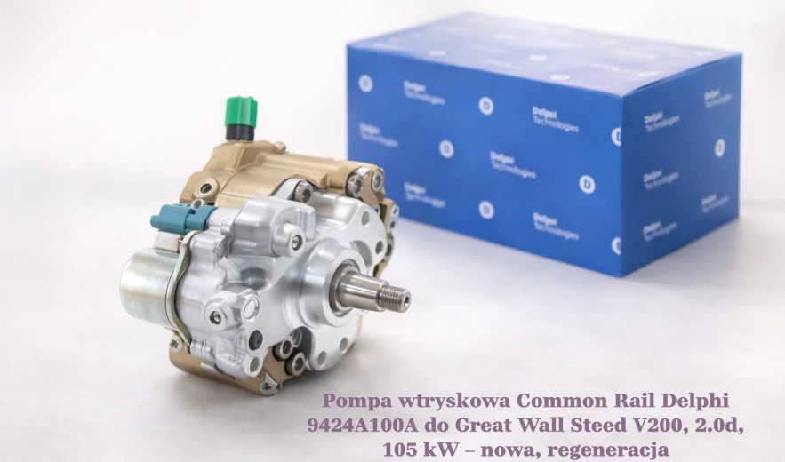 Pompa wtryskowa Common Rail Delphi 9424A100A do Great Wall Steed V200, 2.0d, 105 kW – nowa, regeneracja