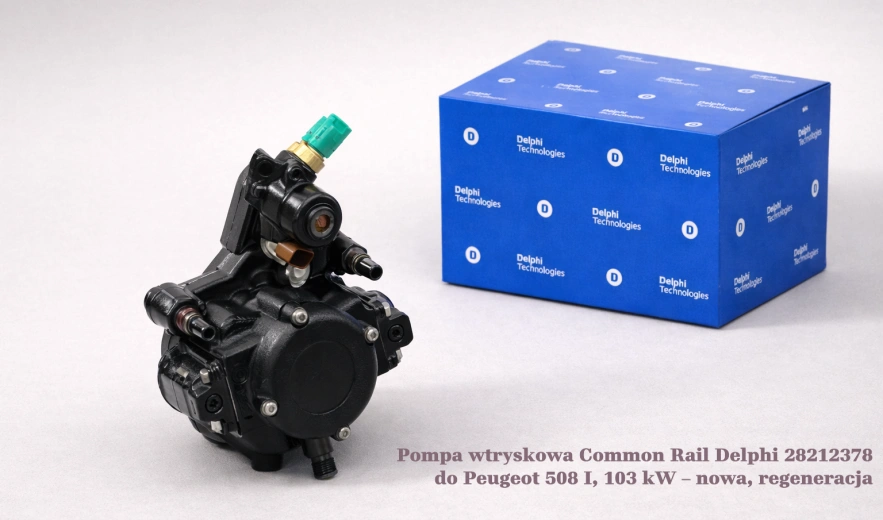 Pompa wtryskowa Common Rail Delphi 28212378 do Peugeot 508 I, 103 kW – nowa, regeneracja